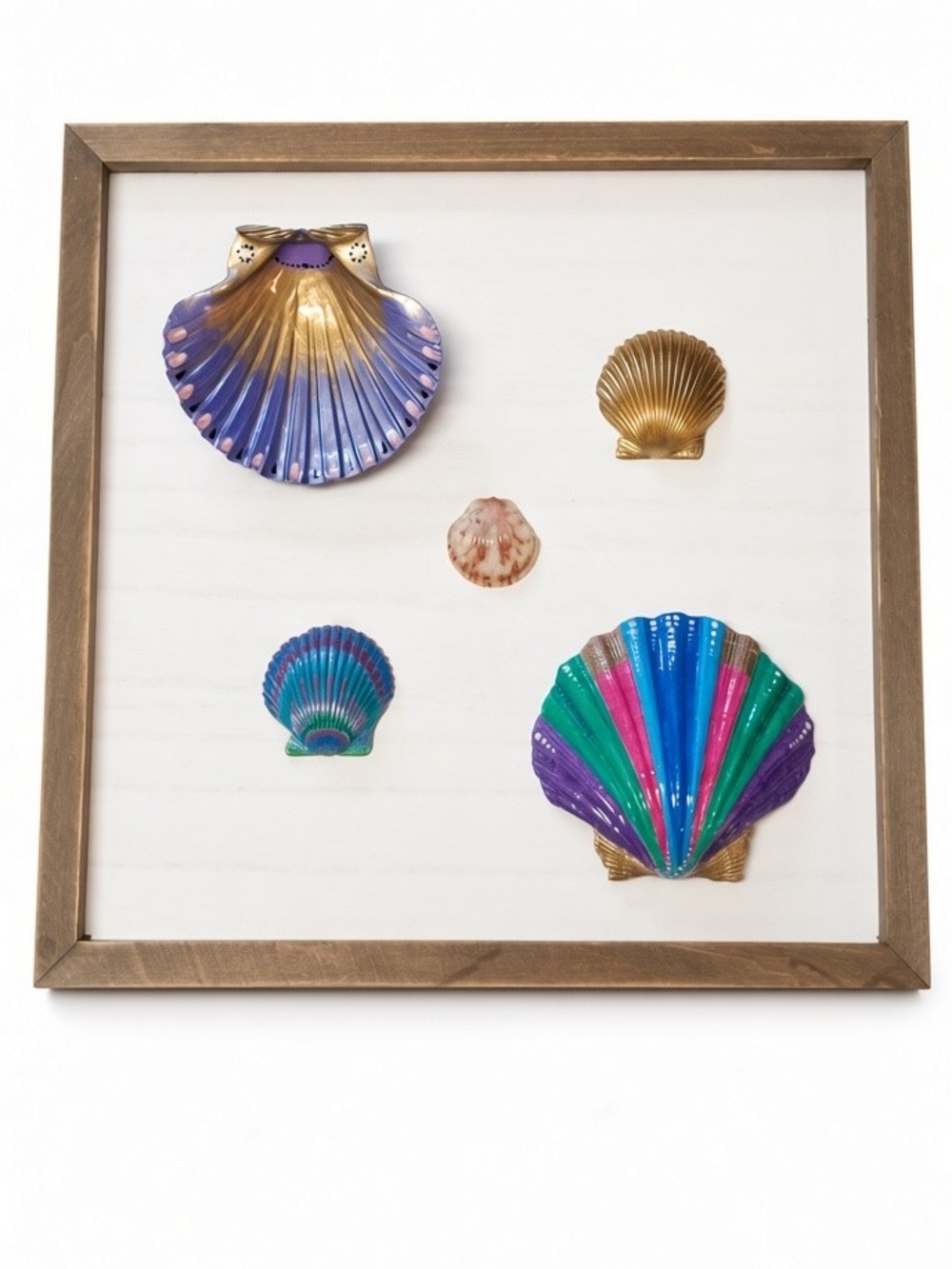 Coastal Shell Wall Art - Multicolor by